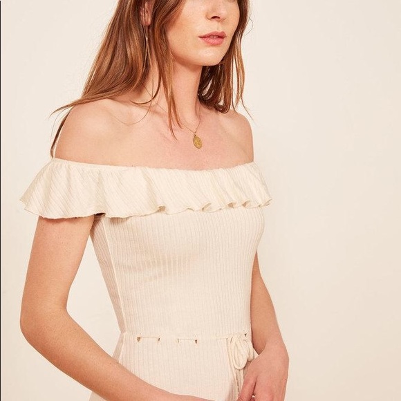 Reformation White Granada Dress - Picture 4 of 8